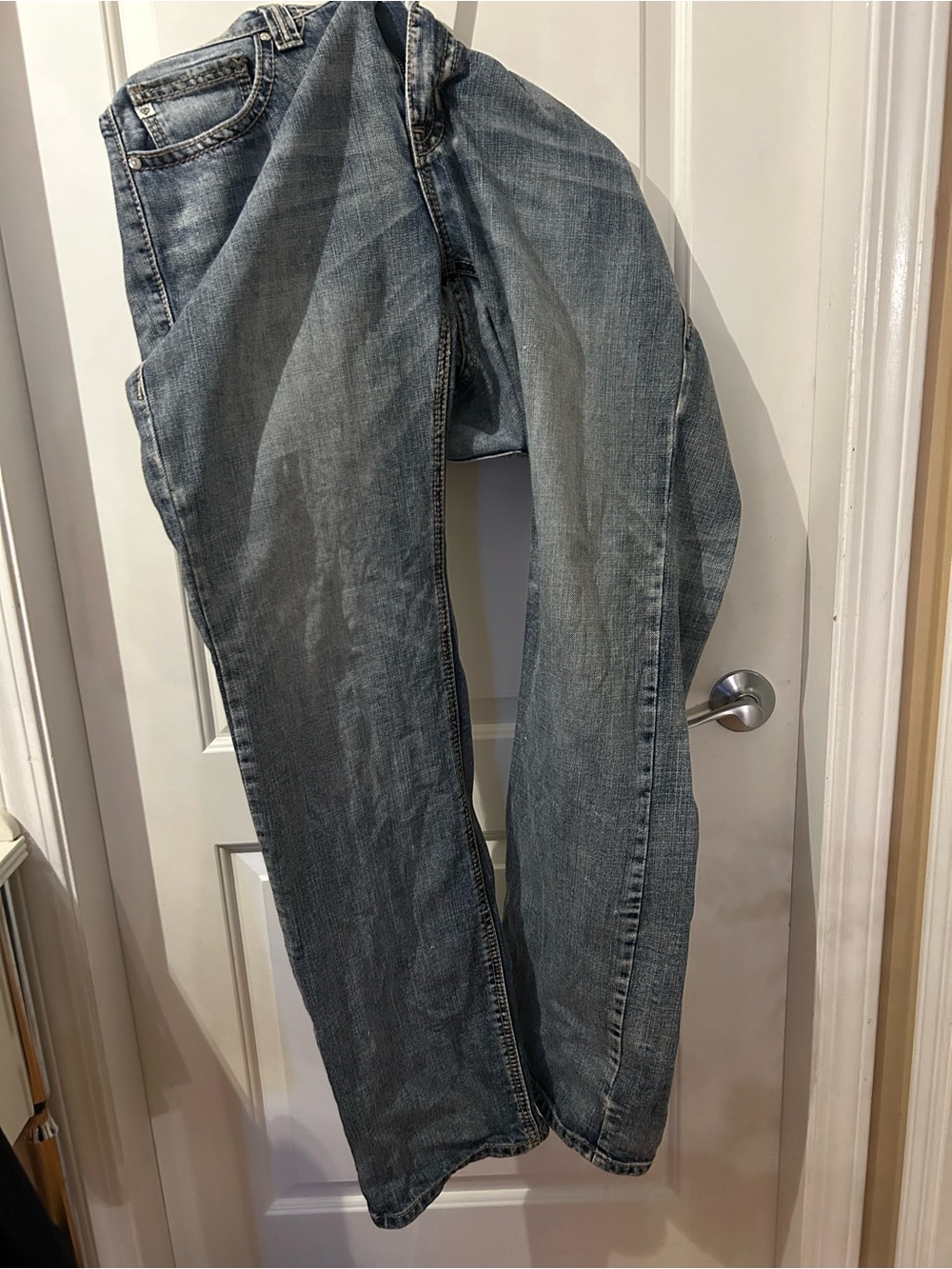 Rock & Roll Denim Men's Light Blue Jeans 38X36 - Like New